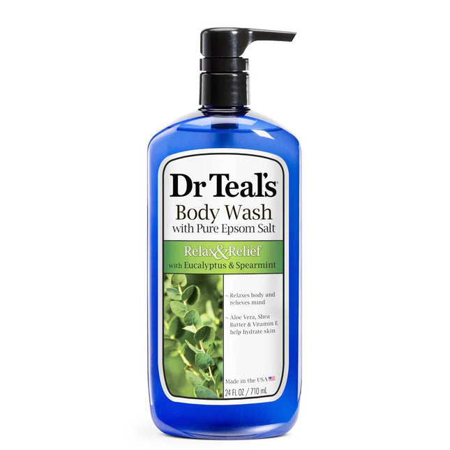 Dr.Teal's Body Wash Eucalyptus & S/Mint 24oz