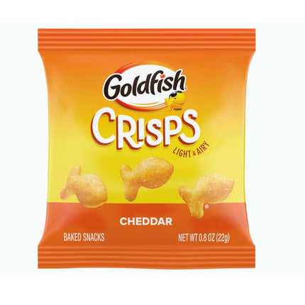 Pepperidge Farm Goldfish Crisps Baked Snacks Cheddar 22g