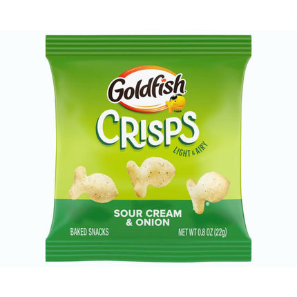 Pepperidge Farm Goldfish Crisps Baked Snacks Cheddar 22g
