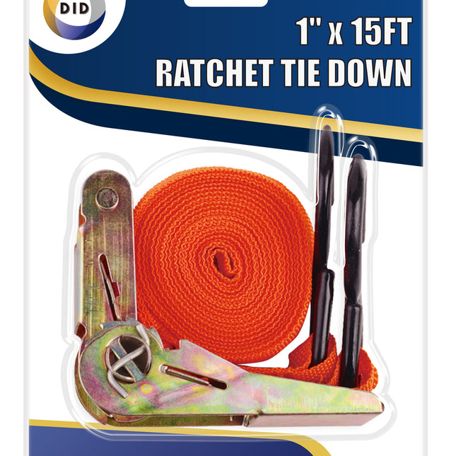 DID Rachet Tie Down 1" x 15ft