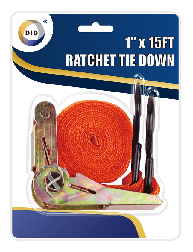 DID Rachet Tie Down 1" x 15ft