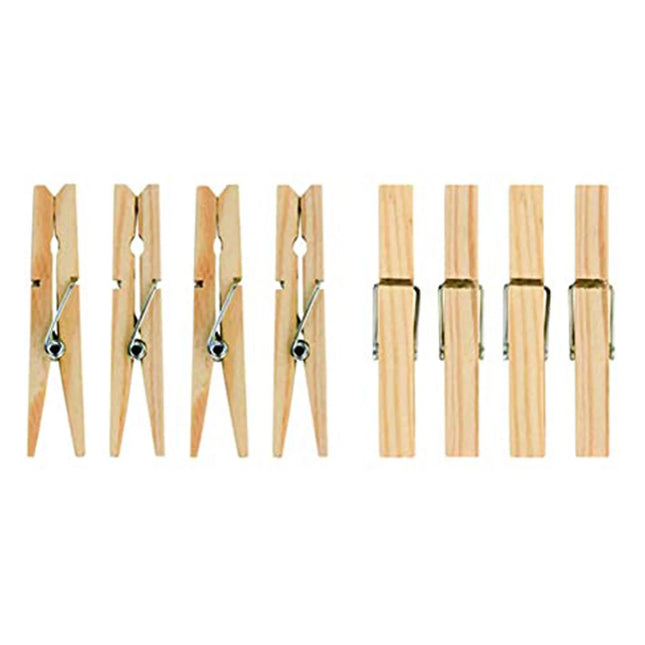 Bright & Homely Wooden Pegs 36's