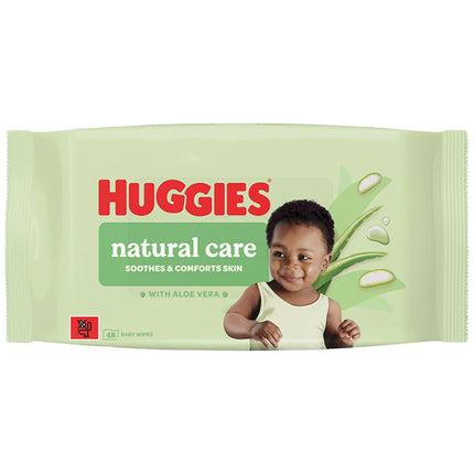 Huggies Natural Care Wipes 48's