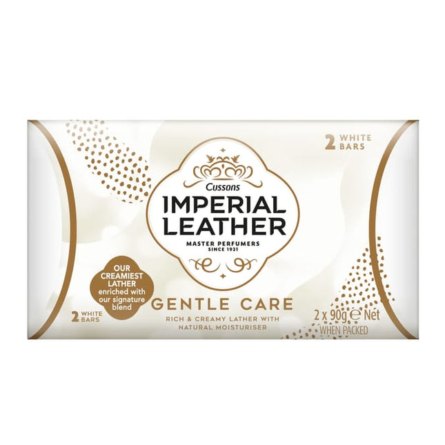 Imperial Leather Soap 90g Gentle 2pk