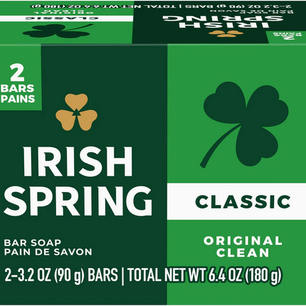 Irish Spring Original Soap 2pk