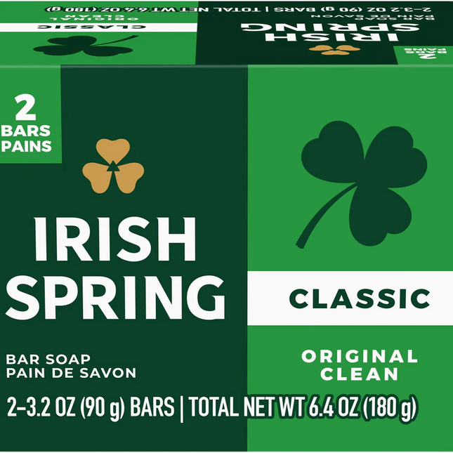 Irish Spring Original Soap 2pk