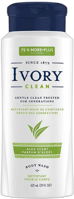 Ivory Gentle Body Wash Notes of Aloe 21oz