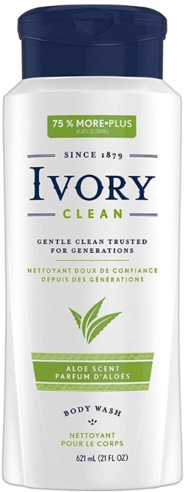 Ivory Gentle Body Wash Notes of Aloe 21oz