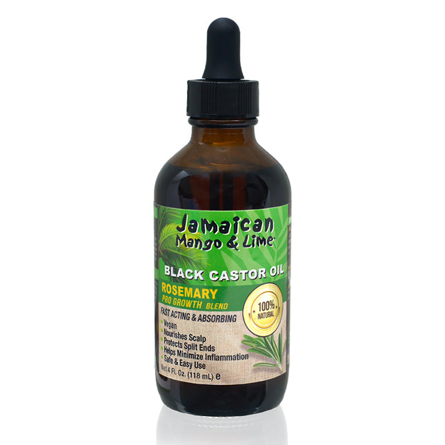 Jamaican & Lime Black Castor Oil Rosemary 4oz