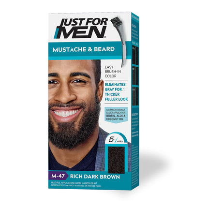 Just For Men Mustache & Beard Rich Dark brown