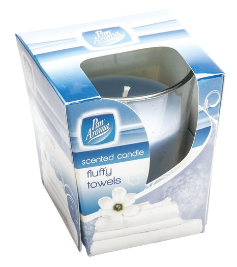 Pan Aroma Scented Glass Candle Pure Cotton