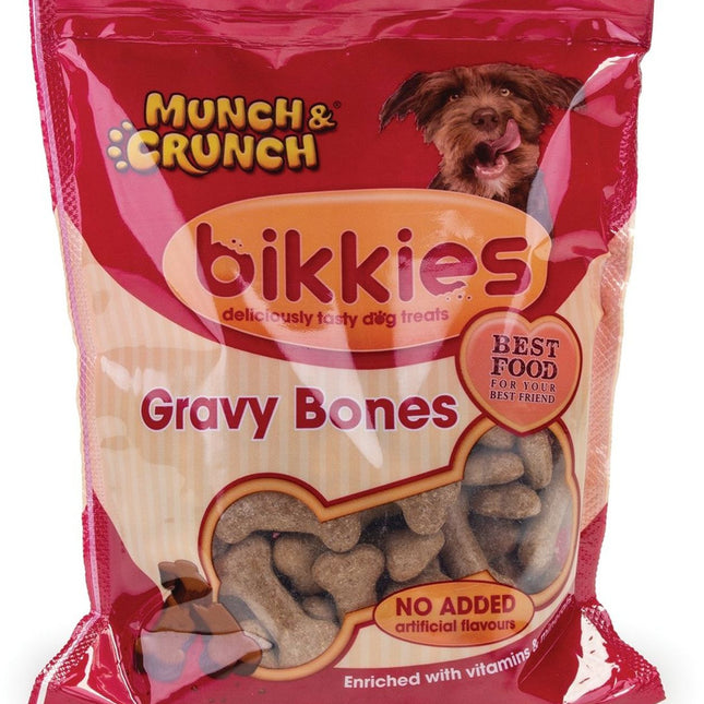 Munch & Crunch Gravy Bones Bikkies 300g