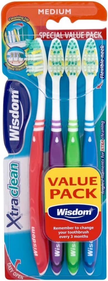 Wisdom Xtraclean  T/Brush  Medium Value Pack