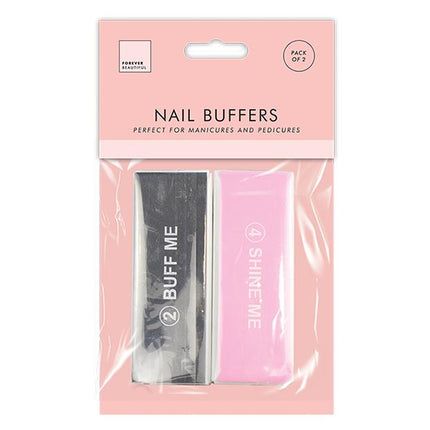 Forever Beautiful Nail Buffers 2pk