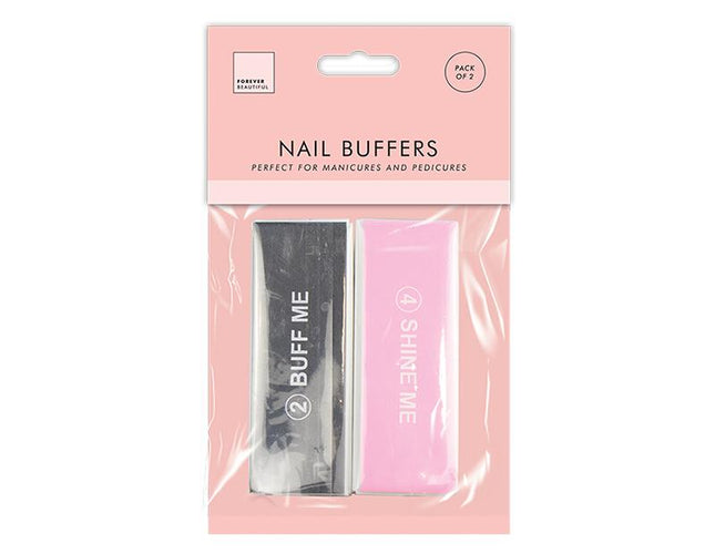 Forever Beautiful Nail Buffers 2pk