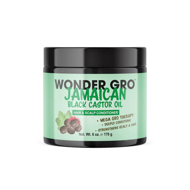 Wonder Gro Conditioner Black Castor Oil 6oz