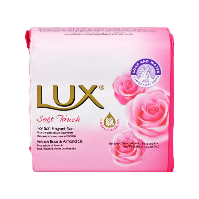 Lux Bath Soaps Soft Touch 3x80g