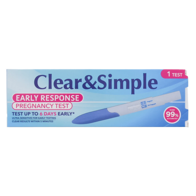 Clear & Simple Pregnancy Test Stick 1 Test