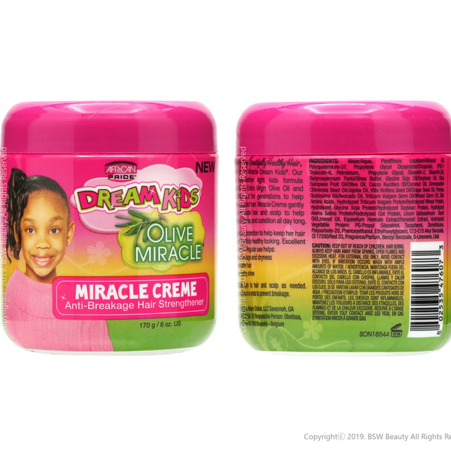 African Pride Dream Kids Miracle Creme 6oz