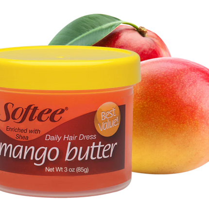 Softee Hair Dress Mango Butter w/Shea 3oz