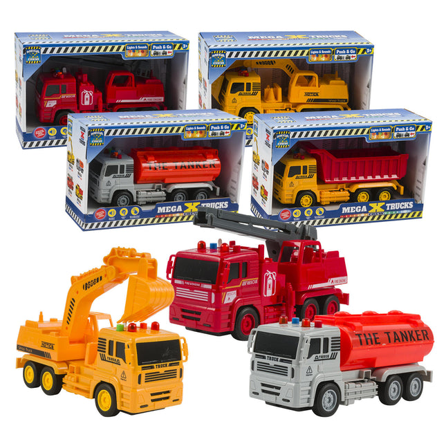 MegaXcrew Lights & Sounds Fire Truck