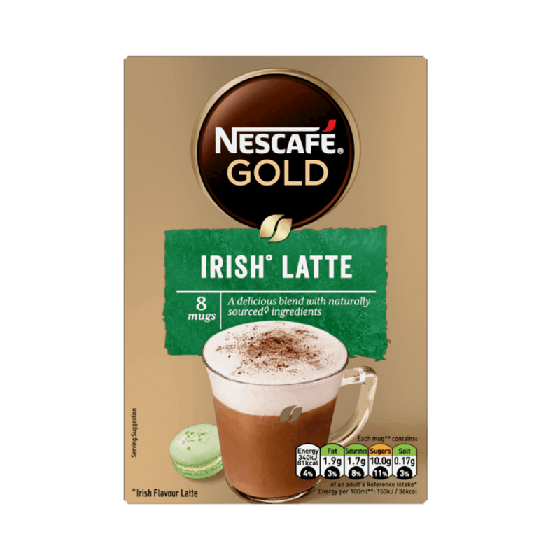 Nescafe Gold Irish Latte 8x19.8g (Single)