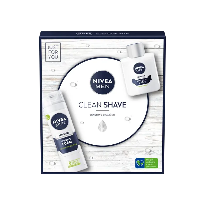 Nivea Men Clean Shave Sensitive Kit 2pc