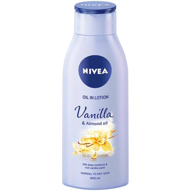 Nivea Vanila & Almond Oil Body Lotion 400ml