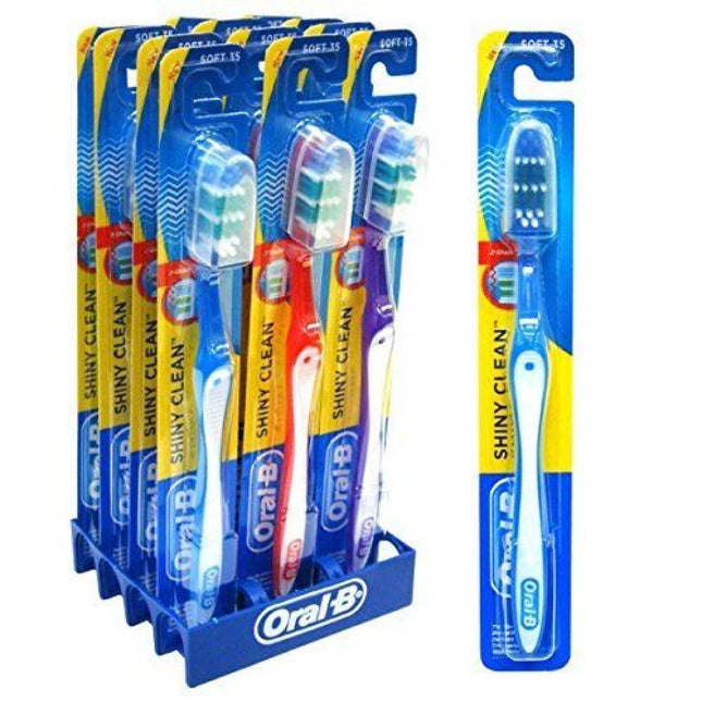 Oral B Shiny Clean Toothbrush Soft