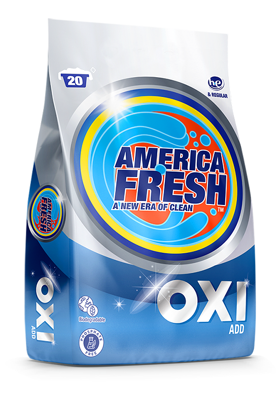 America Fresh Laundry Detergent OXY 2kg