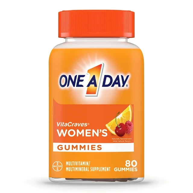 One A Day Women's Multivitamin Gummies 80ct