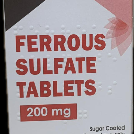 Ferrous Sulphate Tabs 200mg 1000s
