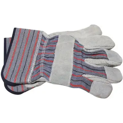 Gloves Working Leather Large 1pr