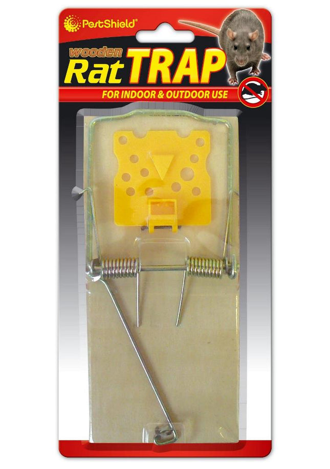 Pest Shield Wooden  Rat Trap