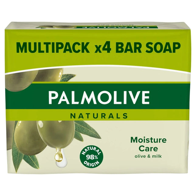 Palmolive Moisture Care Olive & Mik Bar Soap 4's