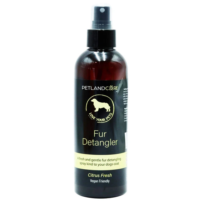 Petland Dog Fur Detangler Spray Citrus 250ml