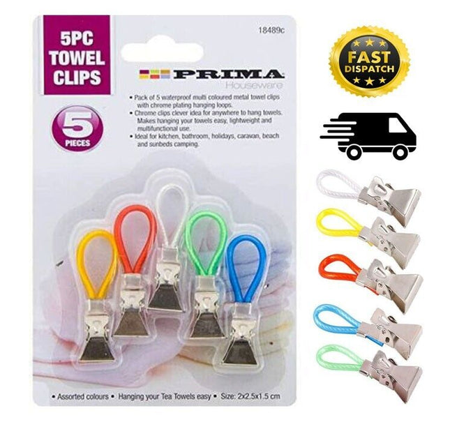 Prima Towel Clips 5 PC