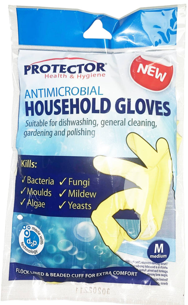 Antimicrobial Household Gloves Medium