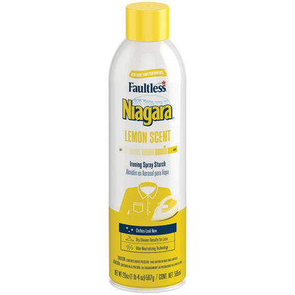 Niagara Spray Starch Heavy Hold Lemon 20oz