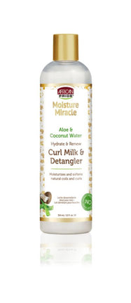 African Pride Moisture Miracle Curl Milk & Detangler 12oz