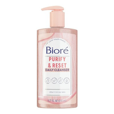 Biore Daily Cleanser Nat Charcoal 200ml