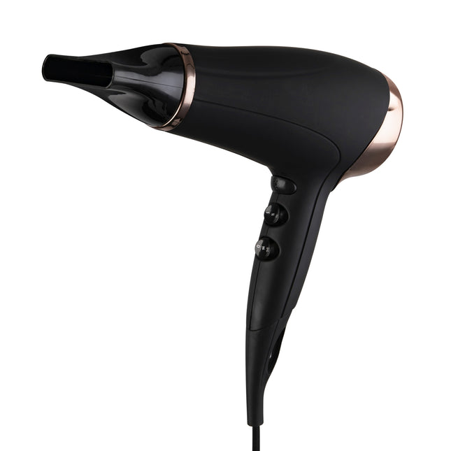 Carmen 2200W Hair Dryer Black & Gold