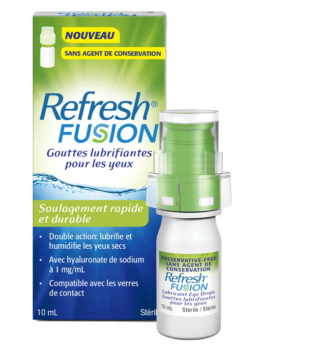 Refresh Fusion Lubricant Eye Drops 10ml