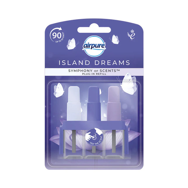 AIRPURE ISLAND DREAMS REFILL SYMPHONY OF SCENTS 20ML
