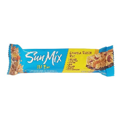 Sun Mix Bar Granola Raisin Nut 37g