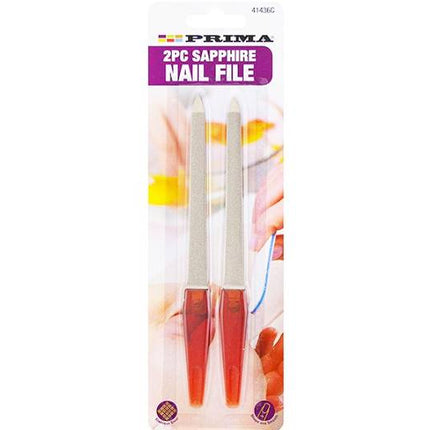 Prima Sapphire Nail File 2pc