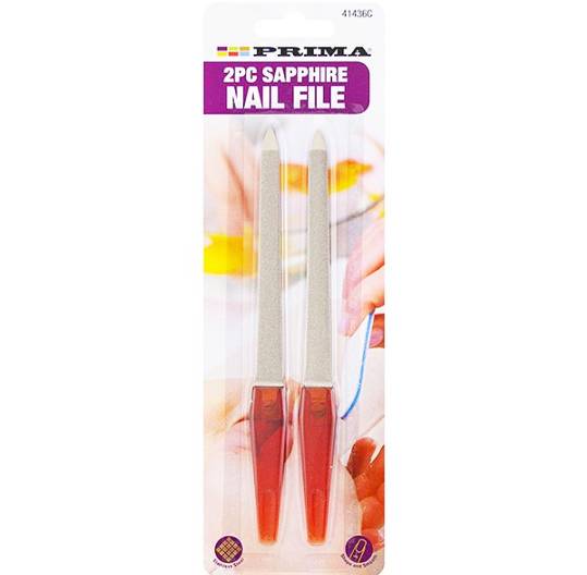 Prima Sapphire Nail File 2pc