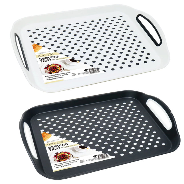 Cookie & Miller Serving Tray Anti Slip White