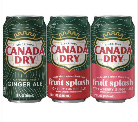 Canada Dry Strawberry Ginger Ale 355 ml