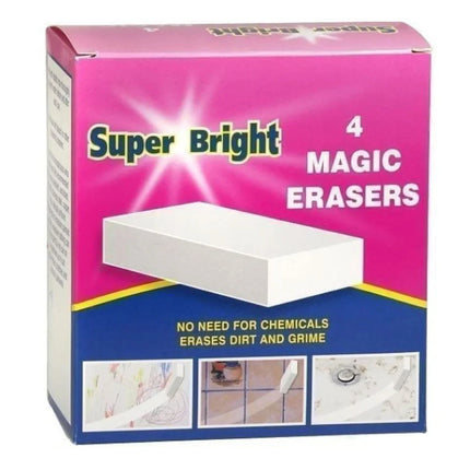 Super Bright Magic Erasers 4's